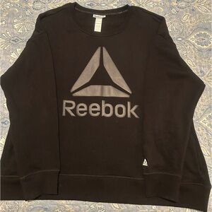 Reebok Sweatshirt With Pockets, Sz XXL, 26” pit to pit and 27” length.